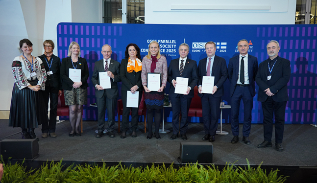 Press release on the results of the Parallel Conference of Civil Society Organizations of the OSCE Region. From Helsinki 2024 to Vienna 2025 +Civic Solidarity Platform 2025-2030